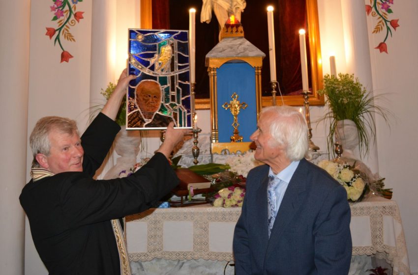  Jubiliejaus proga kunigas Pranciškus Čivilis apdovanotas ženklu „Už nuopelnus Varėnos kraštui“