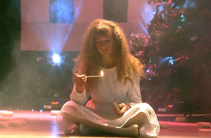  Simno teatro “Runa” spektaklis “Mergaitė su degtukais”-2021 (foto+video)