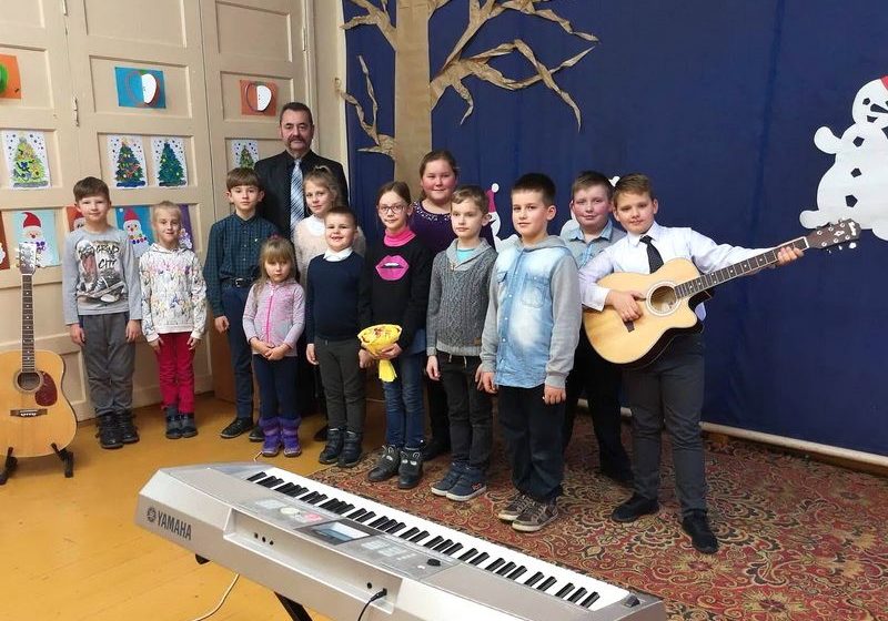  Jaunųjų muzikantų-mokinių atsiskaitymas Punios skyriuje „Groju Kalėdinei Lietuvai“