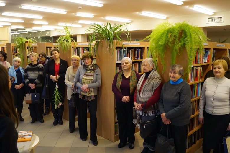  Aldonos Žydelienės rankdarbių parodos atidarymas Varėnoje