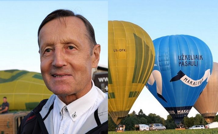  Voniškių ŽŪB javapjūtę pradėjo oro balionų skrydžiu (video)