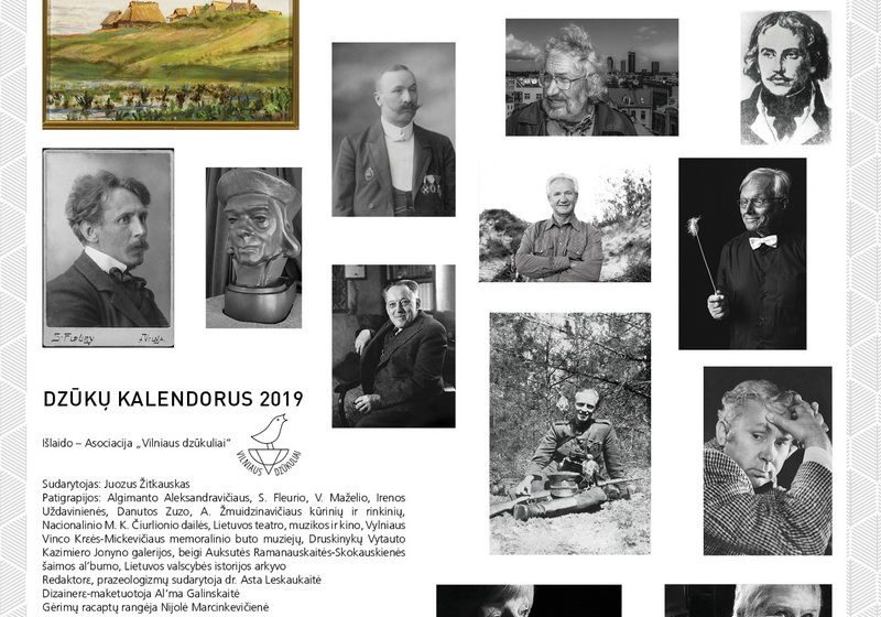  Geriausio metų kalendoriaus premija – „Dzūkų kalendorui 2019“