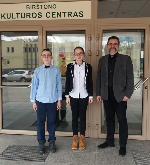  Alytaus r. meno ir sporto m-klos atstovai dalyvavo konkurse „ Muzikuokime drauge-2020“ Birštone