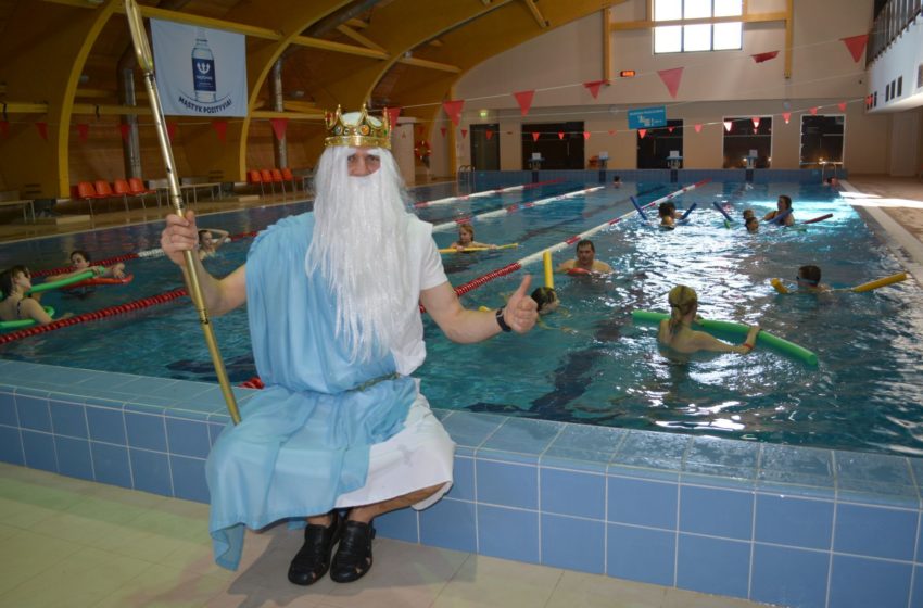  „Neptūno dieną“ daugiavaikės šeimos nuotaikingai pramogavo Varėnos baseine (foto)