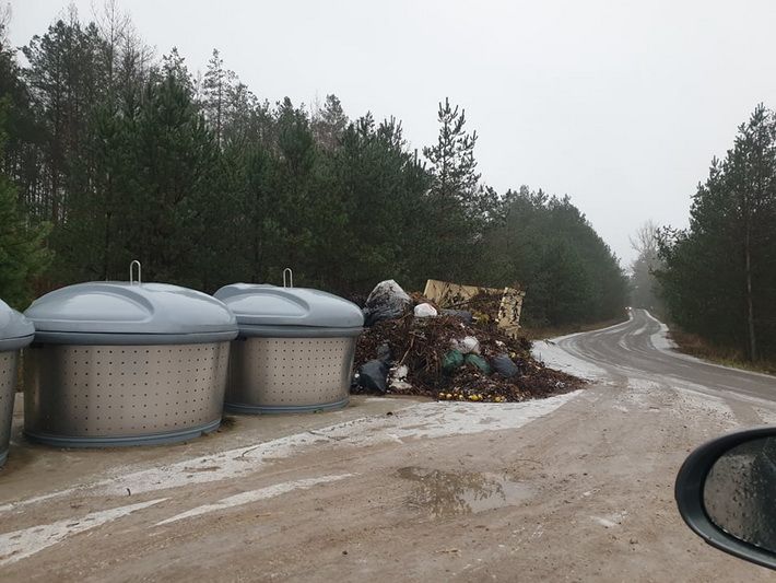  Šiukšlintojus „tramdys“ vaizdo kameros