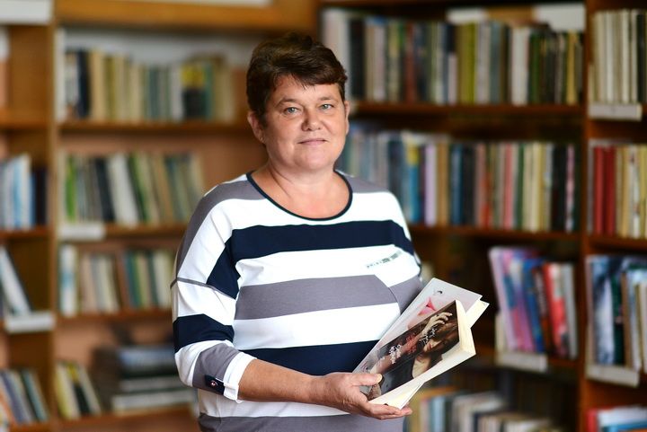  Ryliškių bibliotekininkė Danguolė Baranauskienė   pasirūpina ir skaitytojų akimis