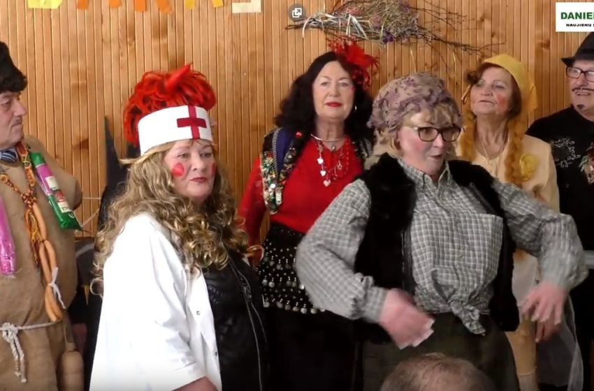  Alytaus miesto pensininkų bendrija “Bočiai” linksmai šventė Užgavėnes (video)
