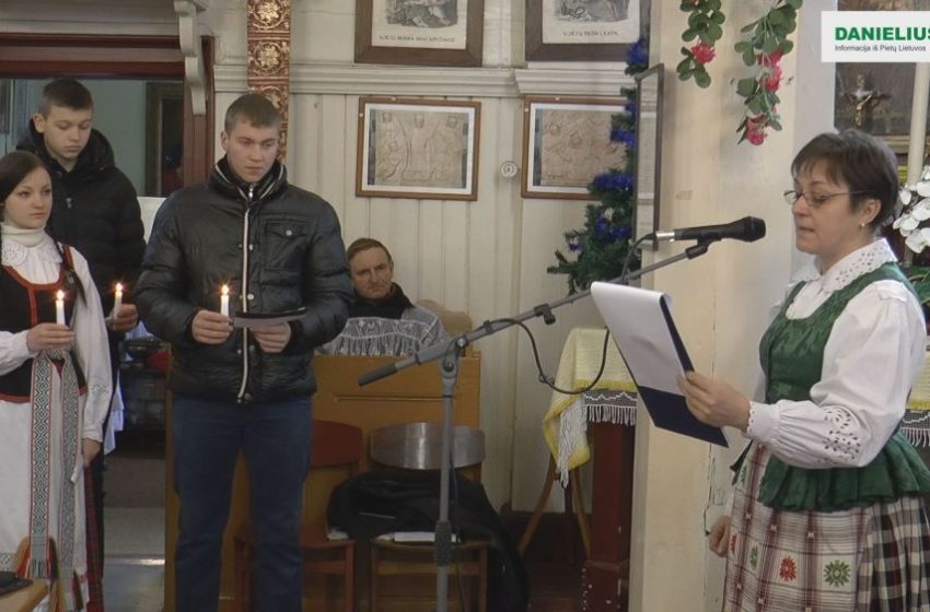  Alovės bažnyčioje buvo paminėtas Sausio 13-osios aukų atminimas (video)