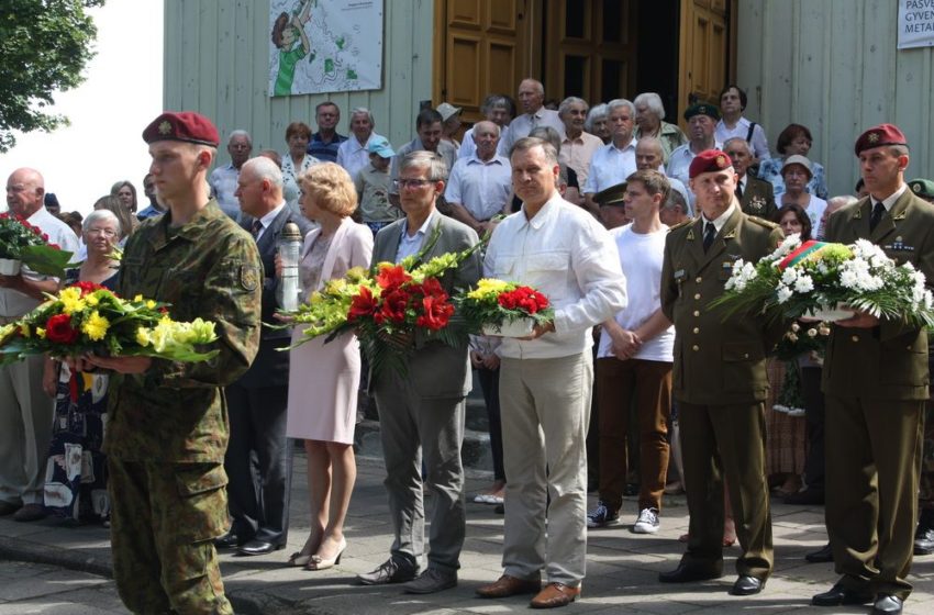  Pagerbtas kario savanorio Artūro Sakalausko atminimas