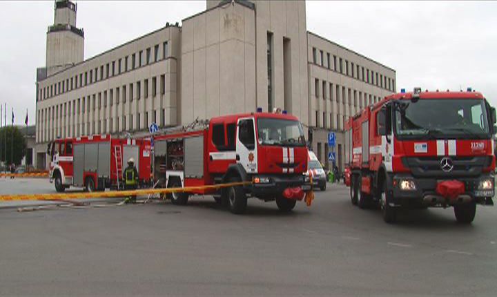  Alytuje ugniagesiai gelbėjo šachtoje įstrigusį žmogų