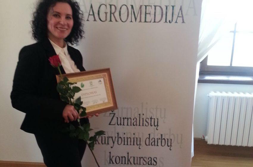  FM99 žurnalistei Vidai Grišmanauskienei – „Agromedija 2014“ apdovanojimas