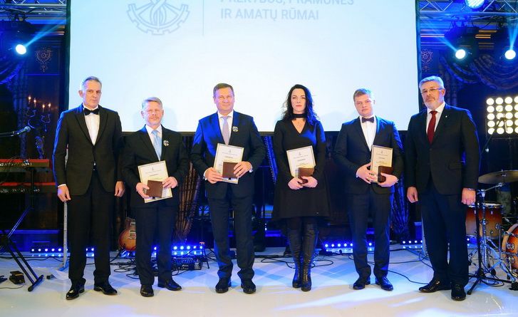  Alytaus rajono savivaldybės meras apdovanotas „PADĖKOS ŽENKLU“