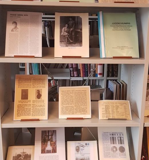  Varėnos viešojoje bibliotekoje – spaudinių paroda „Juozas Kumpis – pirmasis Nepriklausomos Lietuvos lakūnas