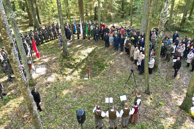  Kalesninkų miške buvo pagerbtas partizanų atminimas (video)