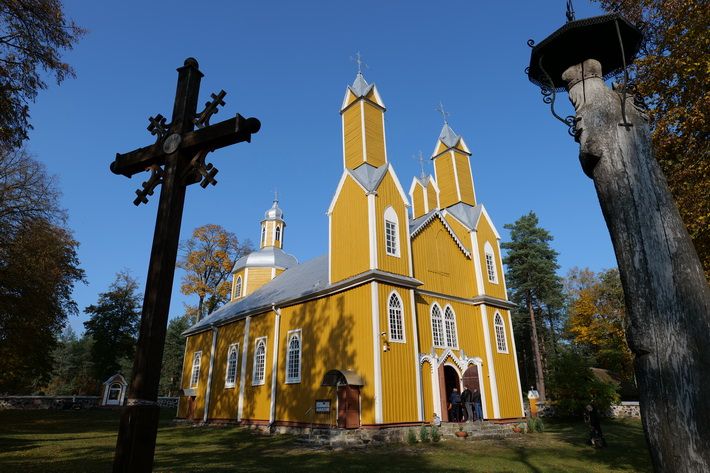  Marcinkonių bažnyčia minėjo du jubiliejus (foto+video)