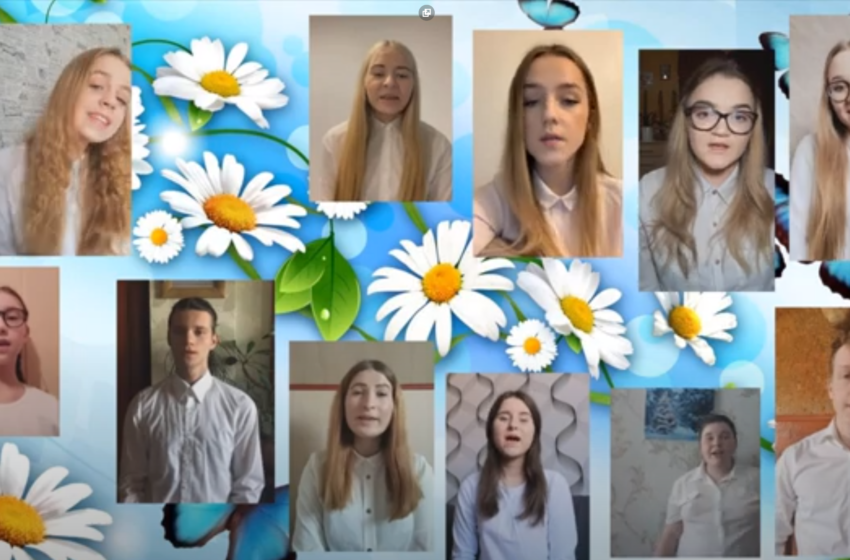  Butrimonių gimnazijos choro pavasario sveikinimai (video)