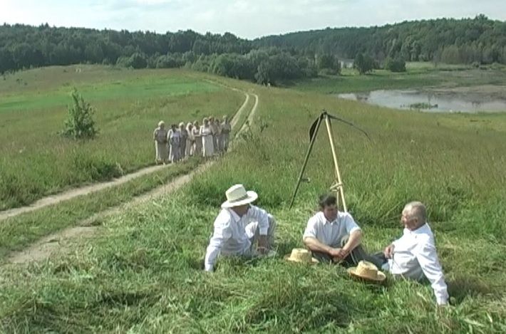  Luksnėnų “Alasėlio” dainos “Tėviškė” ir “Šienpjovėliai”. Vlado Krušnos archyvas (video)