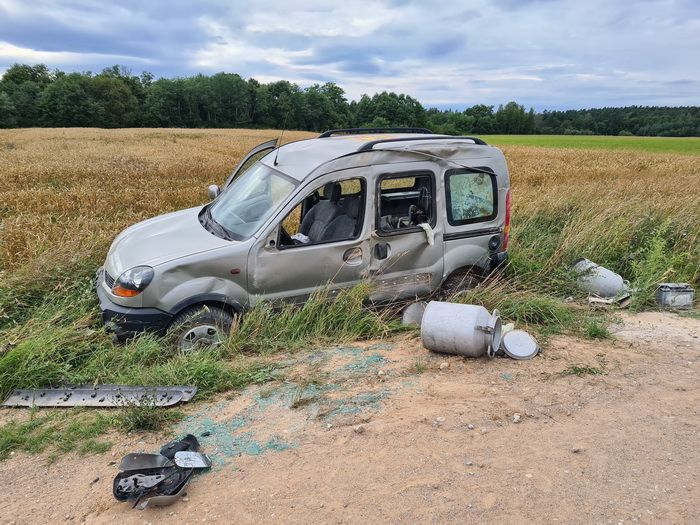  Avarija skubant į Oninių šventę Punioje (foto)