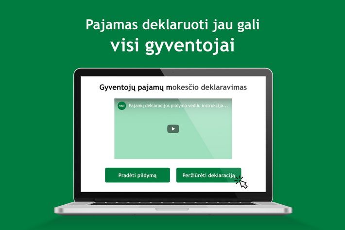  VMI atveria pajamų deklaravimo vedlį – pajamas deklaruosime paprasčiau