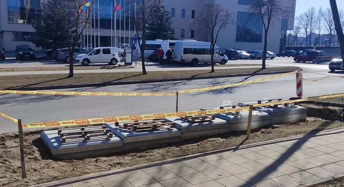  Alytaus Žuvinto, Lauko ir Jaunimo gatvėse įrenginėjamos naujos požeminės konteinerių aikštelės
