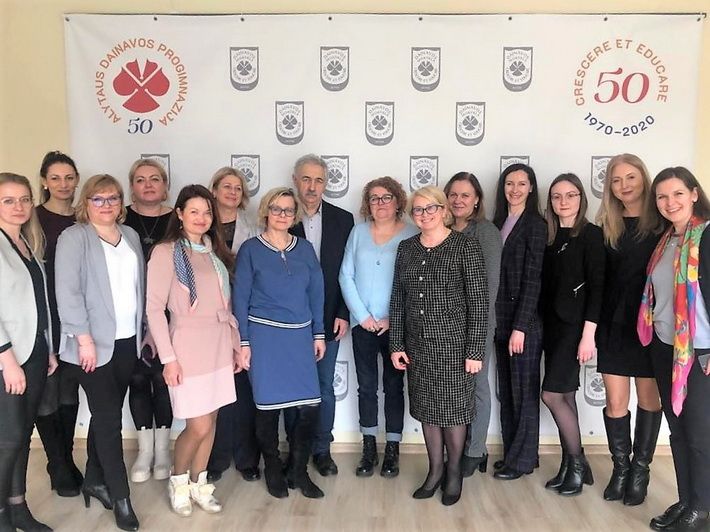  Alytaus profesinio rengimo centras baigia tarptautinio skaitymo skatinimo projektą