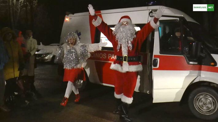  Luksnėnų Kalėdų eglutės įžiebimo šventė (video)