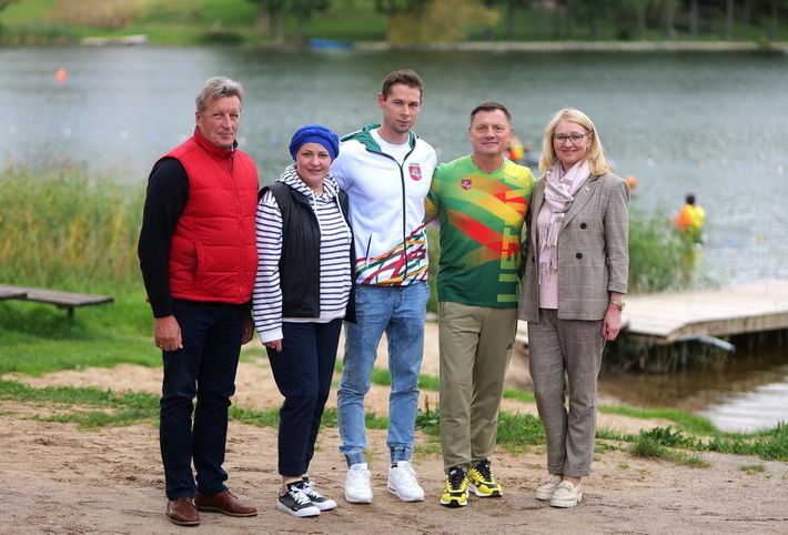  Dauguose – su olimpiečiu Mindaugu Maldoniu ir vandens sporto entuziastais (video)