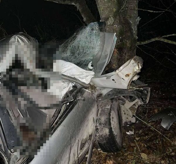  Šalčininkų rajone avarijoje žuvo trys jaunuoliai