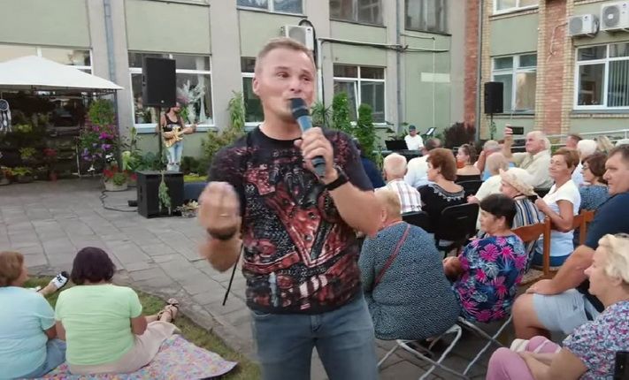  Giedrius Leškevičius su grupe koncertavo Santaikos gitarų vakare! (video)