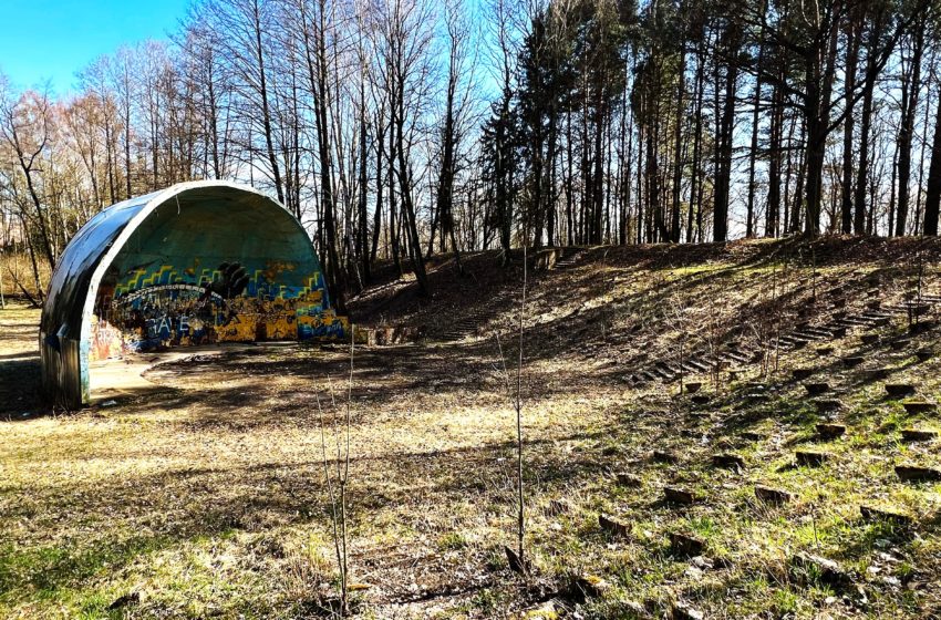  Apleista Dovinės estrada Marijampolės rajone (foto)