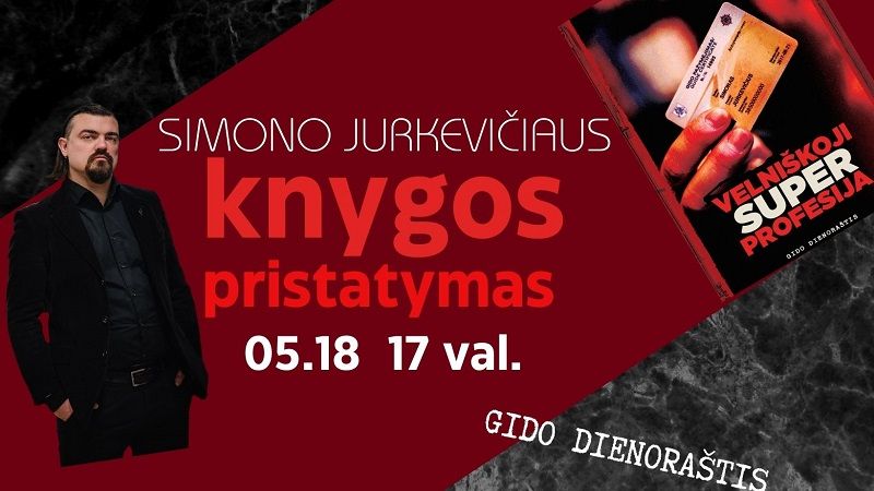  Simonas Jurkevičius kviečia į išskirtinės knygos, atskleidžiančios gido darbo užkaborius, sutiktuves