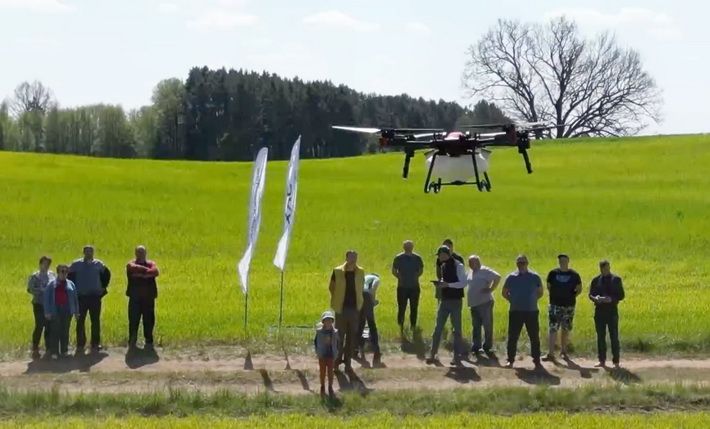  Alytaus rajono jaunasis ūkininkas Rokas Stepankevičius ketina pirkti agrodroną! (video)