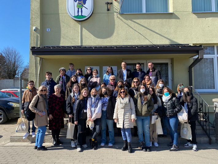  Erasmus + KA 229 mobilumas Daugų Vlado Mirono gimnazijoje