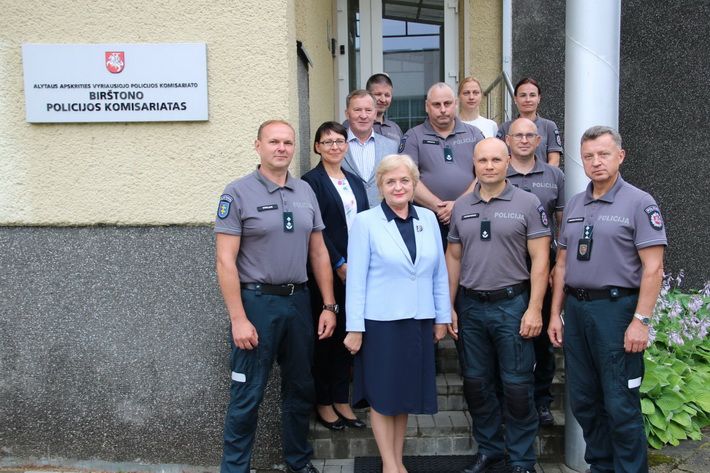  Birštono policijos komisariato vadovas skiriamas į kitas pareigas
