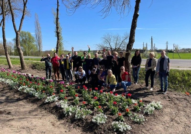  Visuotinė talka Alytaus rajone – pasodinta šimtai medžių, tūkstančiai gėlių