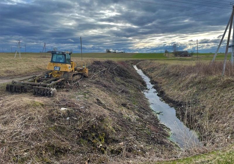  Melioracijos darbai reikalingi, – bus gausesnis derlius ir švaresnė aplinka