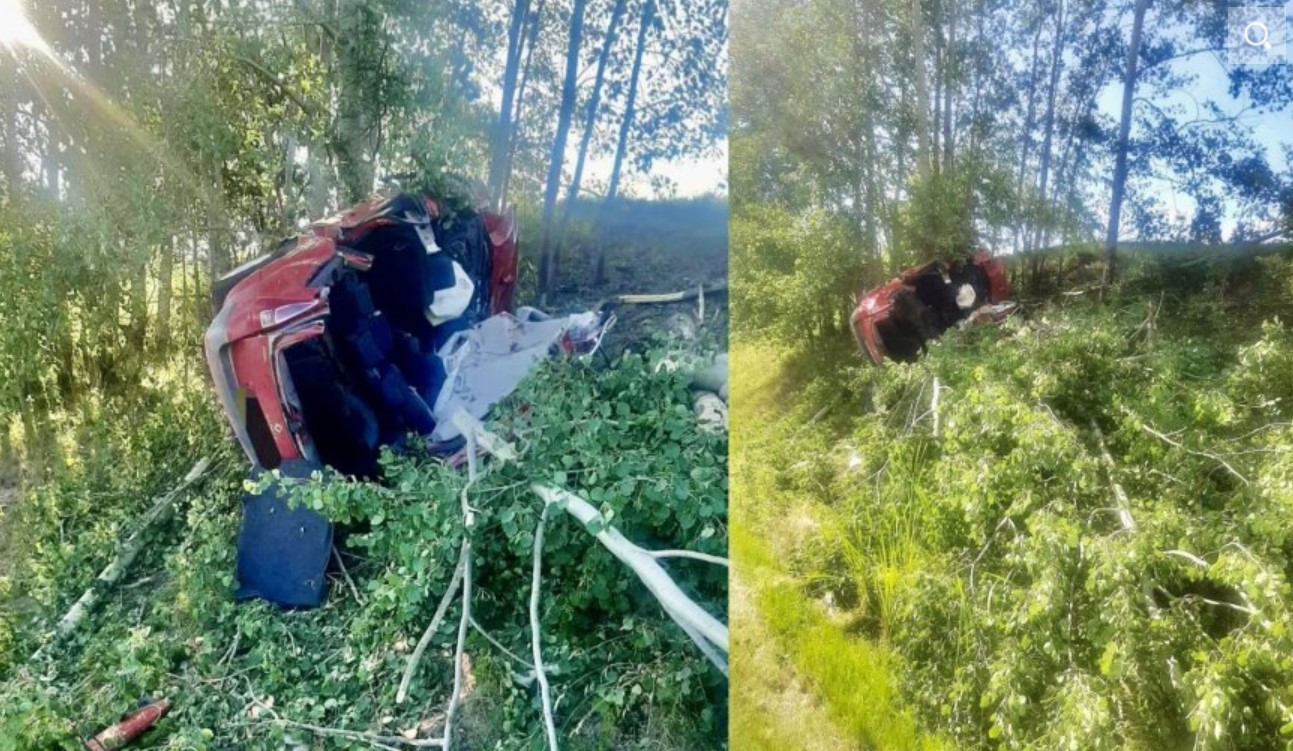  Prienų rajone vairuotojas rėžęs į medžius, žuvo