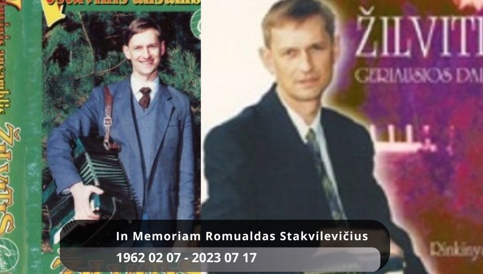  In Memoriam Romualdas Stakvilevičius