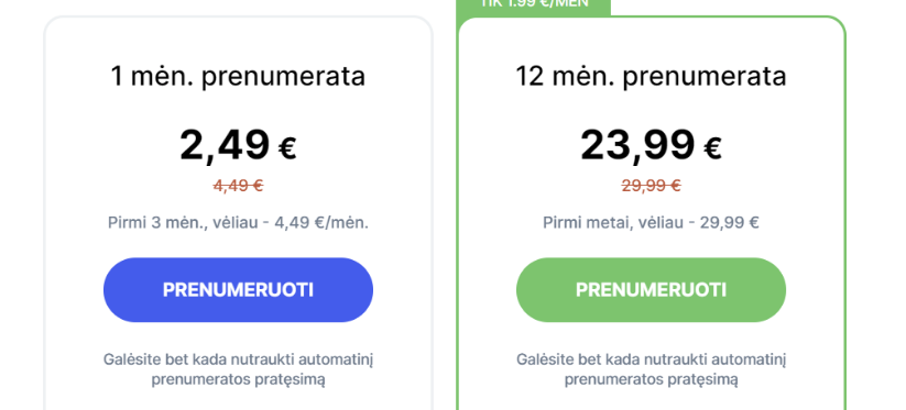  Nemokama interneto žiniasklaida po truputį baigiasi. Ir už žinias prašo mokėti