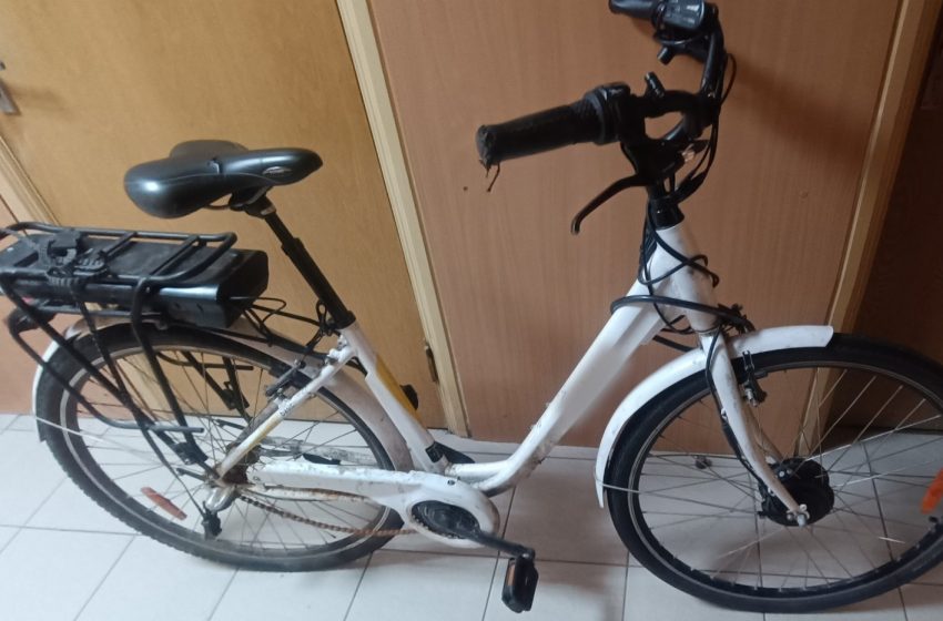  Alytuje rastas kažkieno elektrinis dviratis