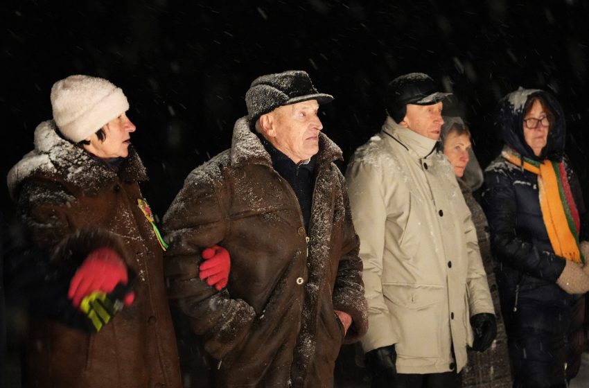  Sausio 13-oji Pocelonyse Alytaus rajone (foto+video)