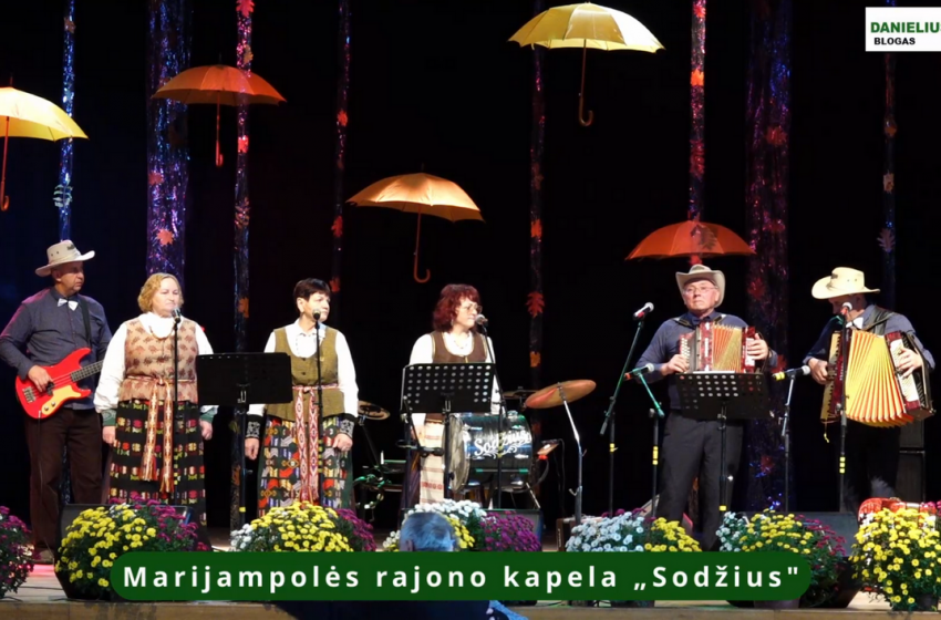  Marijampolės liaudiškos muzikos kapela „Sodžius” (video)