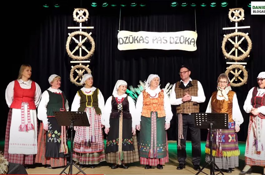  Folkloro renginys Dauguose „Dzūkas pas dzūką” (video)