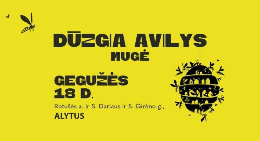  Gegužės 18 d. Alytus kviečia į mugę „Dūzgia avilys”