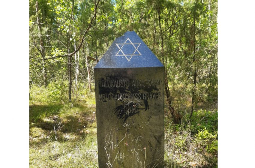  Senojoje Varėnoje išniekintas Žydų genocido memorialas
