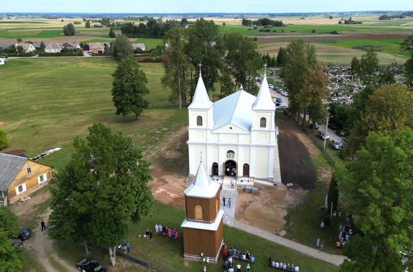  Ūdrijos bažnyčiai 100 metų! (video+foto)