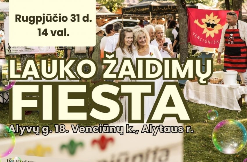  Rugpjūčio 31 d. dar spėsite sudalyvauti dviejuose renginiuose – Venciūnuose ir Stebuliuose!