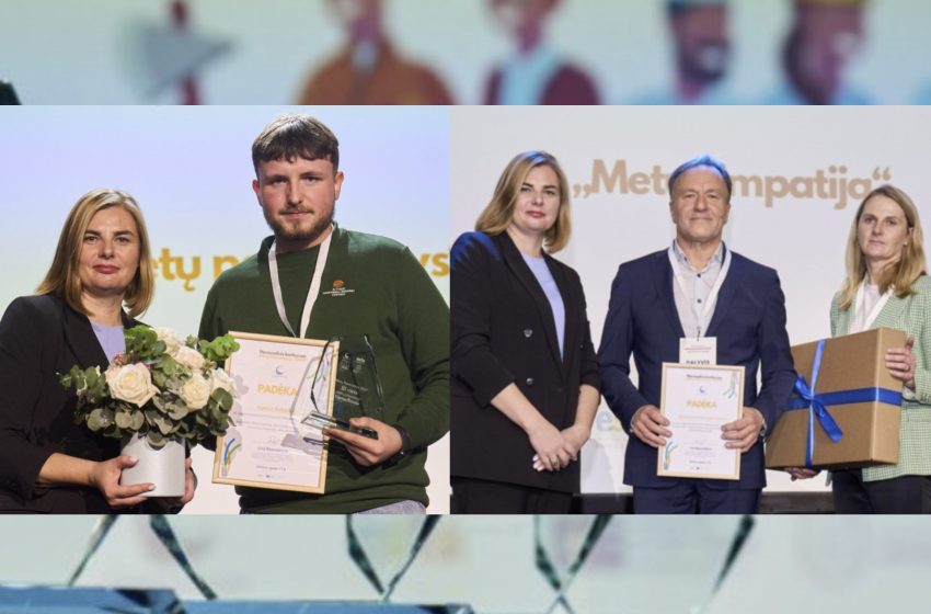  Apdovanoti nacionalinio konkurso „Metų Pameistrys 2024“ laureatai 