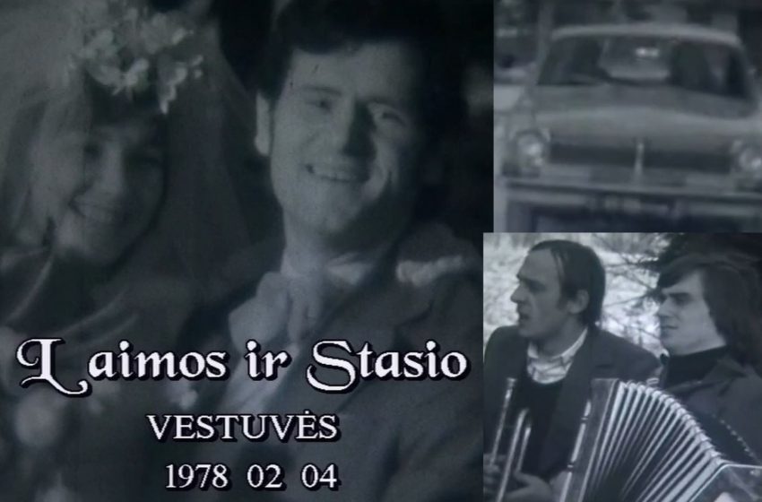  1978 m. vestuvės Alytaus rajone (video)