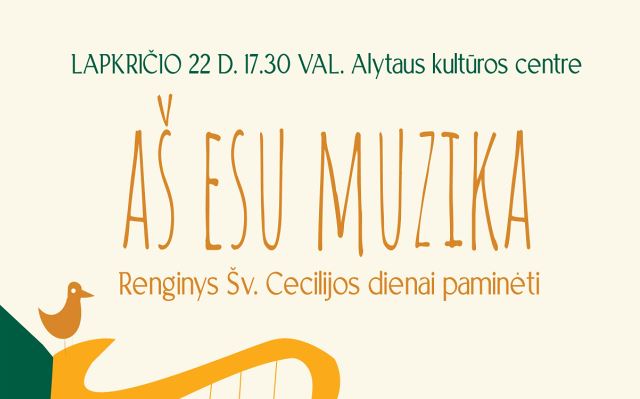  Lapkričio 22 d. Alytuje – nemokamas violončelininko Martyno Vyturio koncertas!